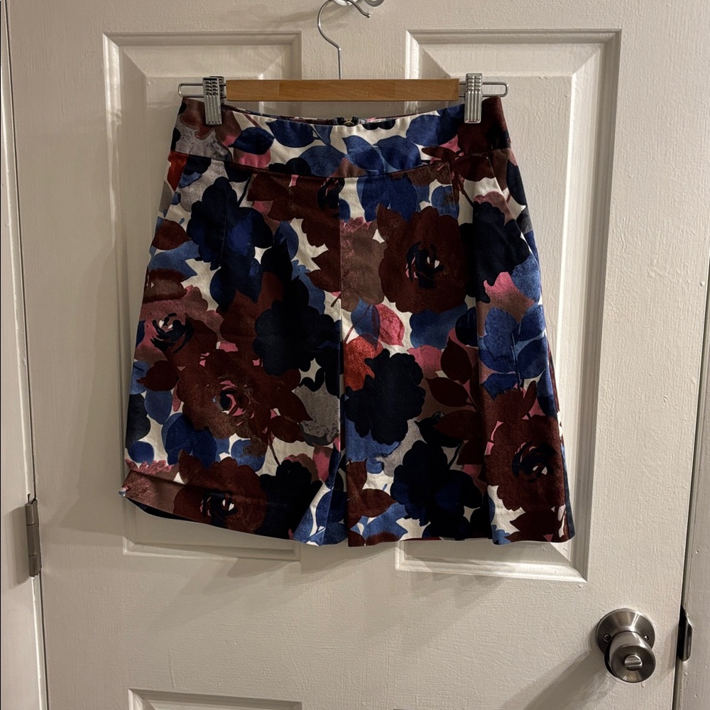 Express Multicolor Floral Shorts